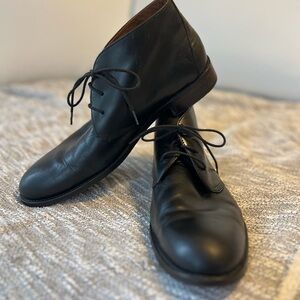 Johnston & Murphy Black Chukka Boots